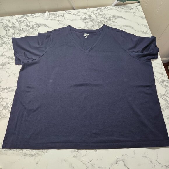 Lands' End 2X Navy Blue White Casual T-Shirt Tank Top Bundle of 3 - Picture 2 of 8